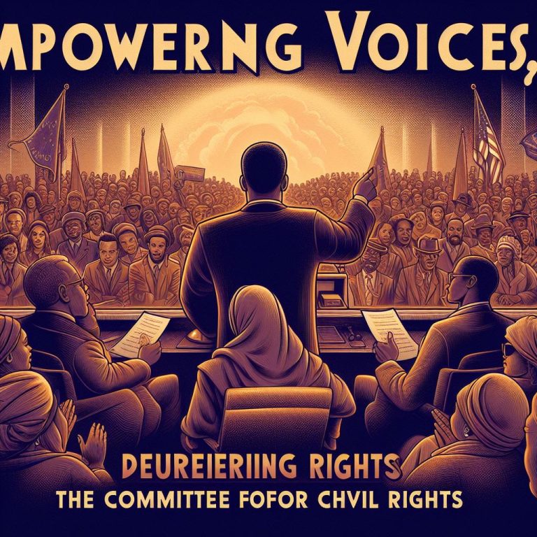 Empowering Voices, Defending Rights: Your Role in the Committee for Civil Rights